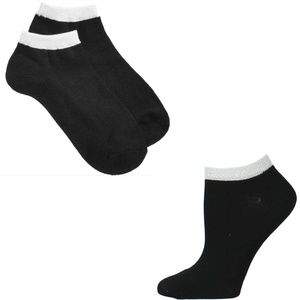 (NWT) Lot of 3- INC International Concepts Black Metallic Knit Socks One Size